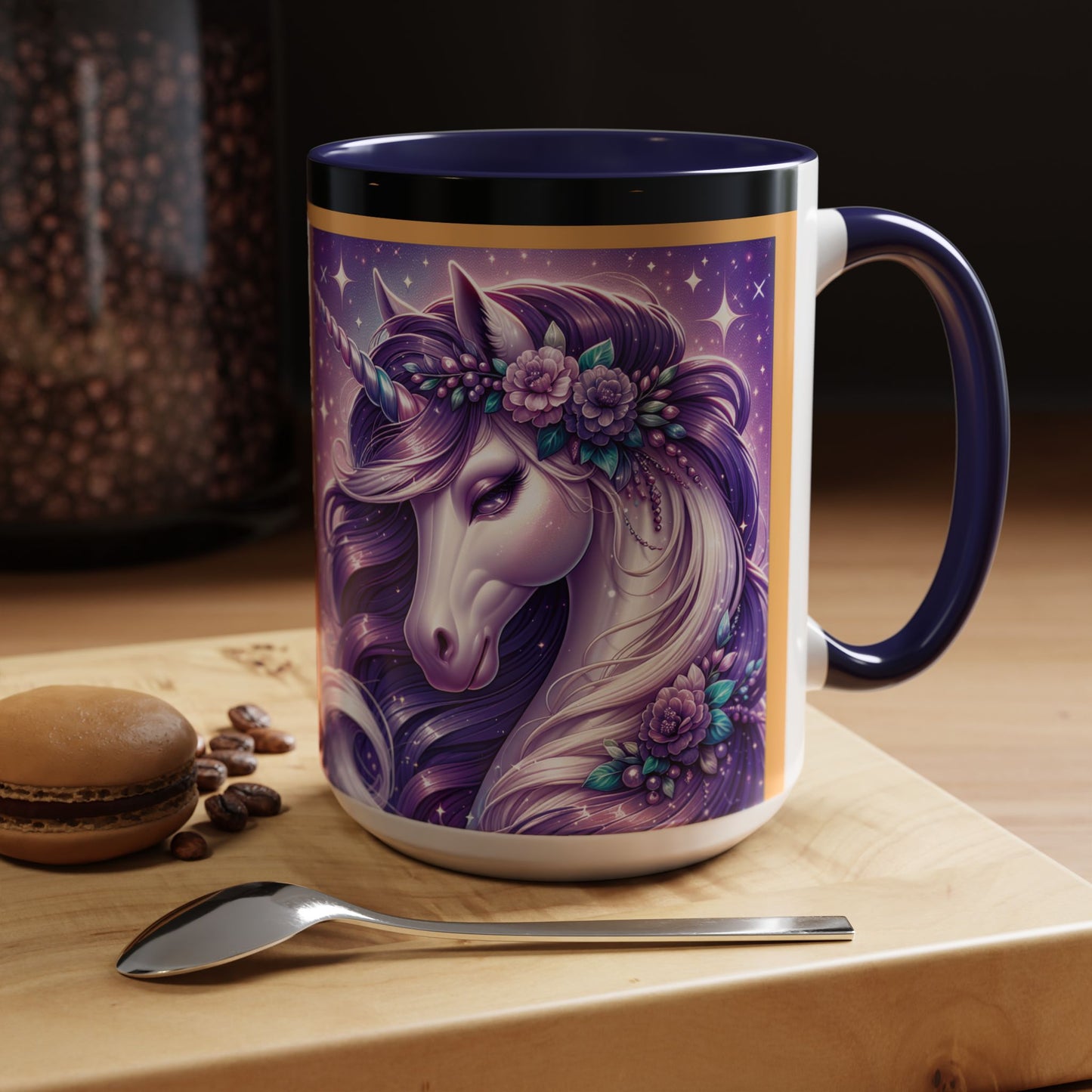 Mug Coffee Unicorns Night and Day - 11oz, 15oz
