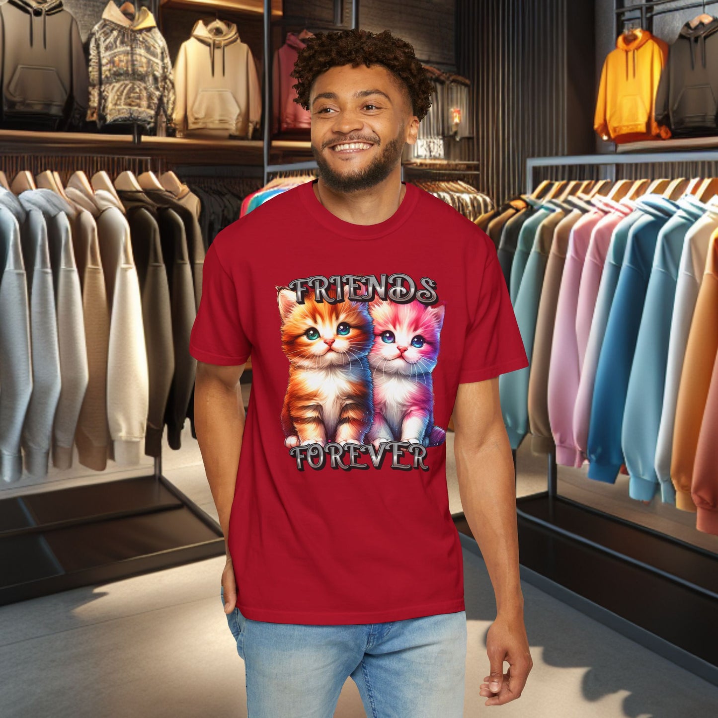 Cat Graphic T-shirt
