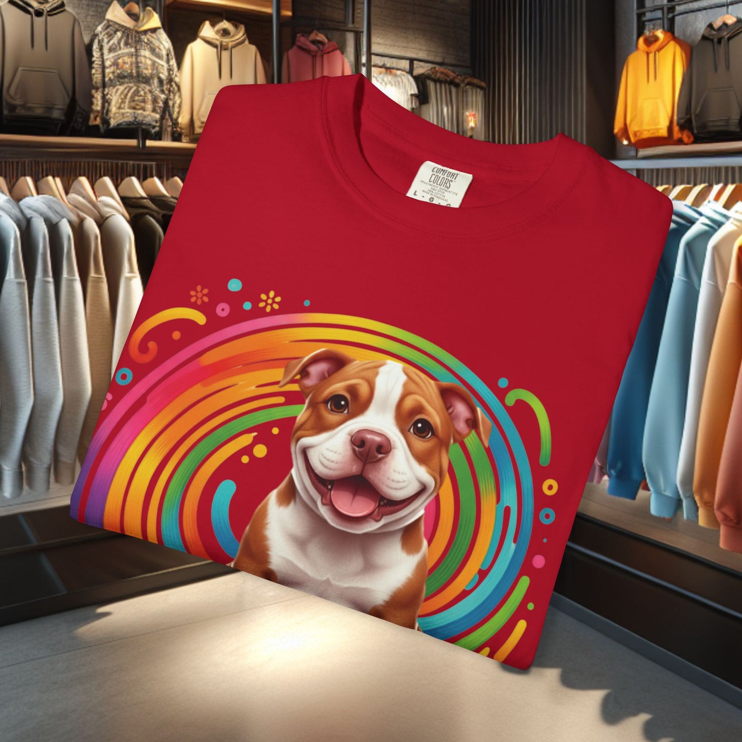 Bulldog Graphic T-Shirt — Vintage Dog Tee