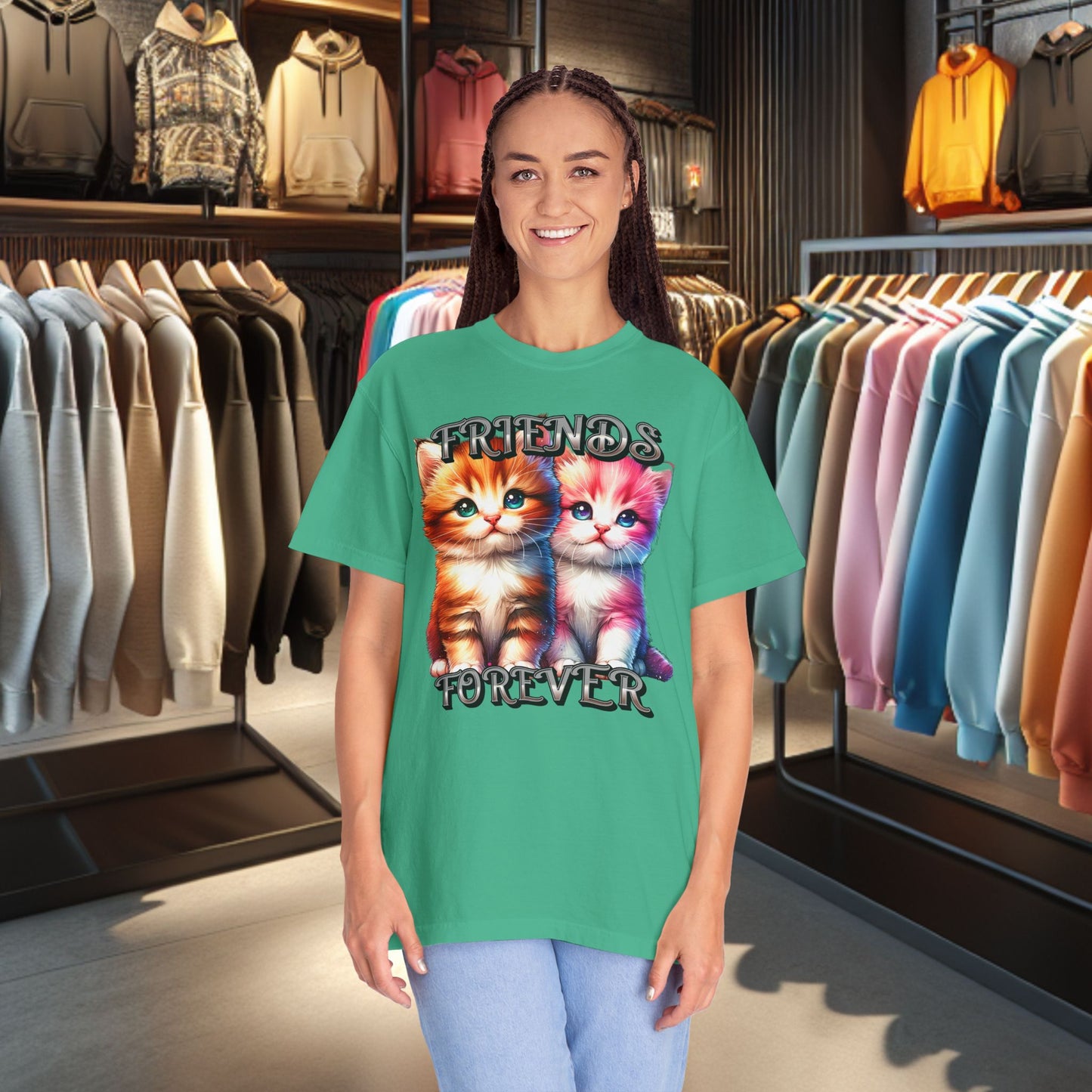 Cat Graphic T-shirt