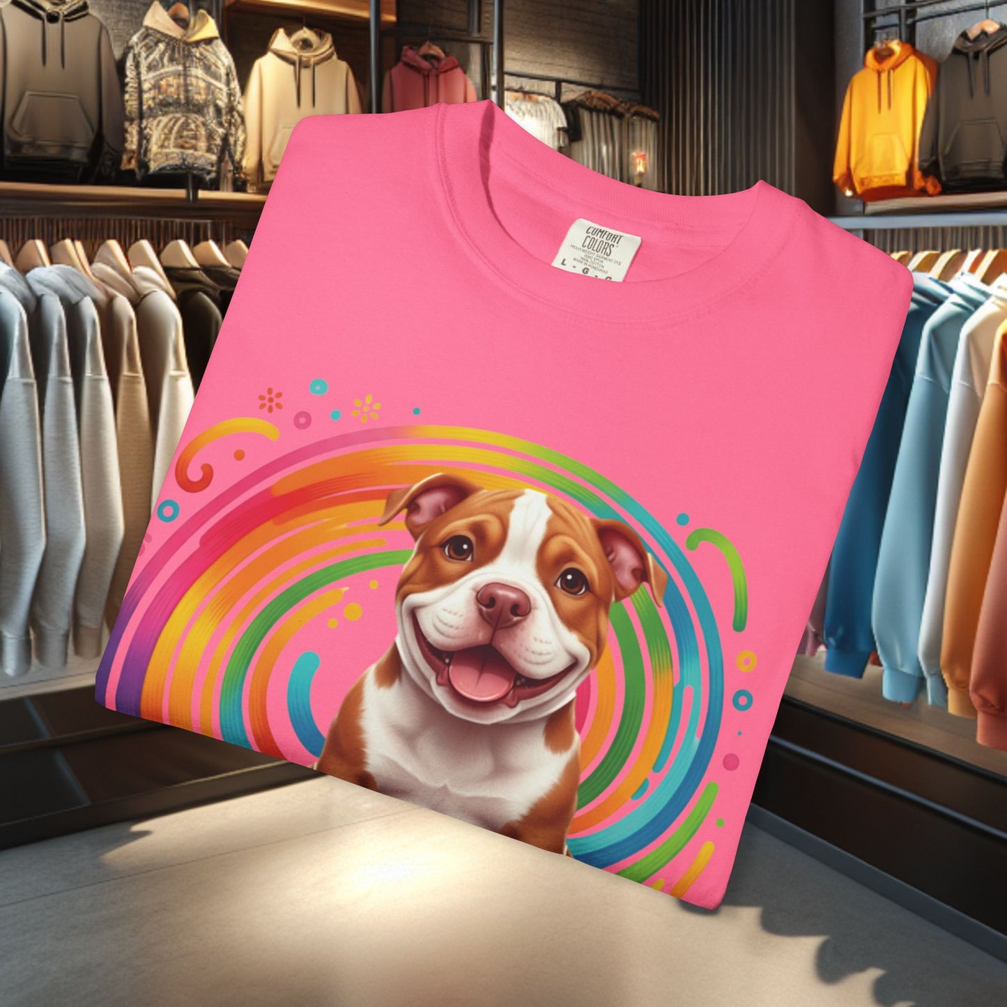 Bulldog Graphic T-Shirt — Vintage Dog Tee