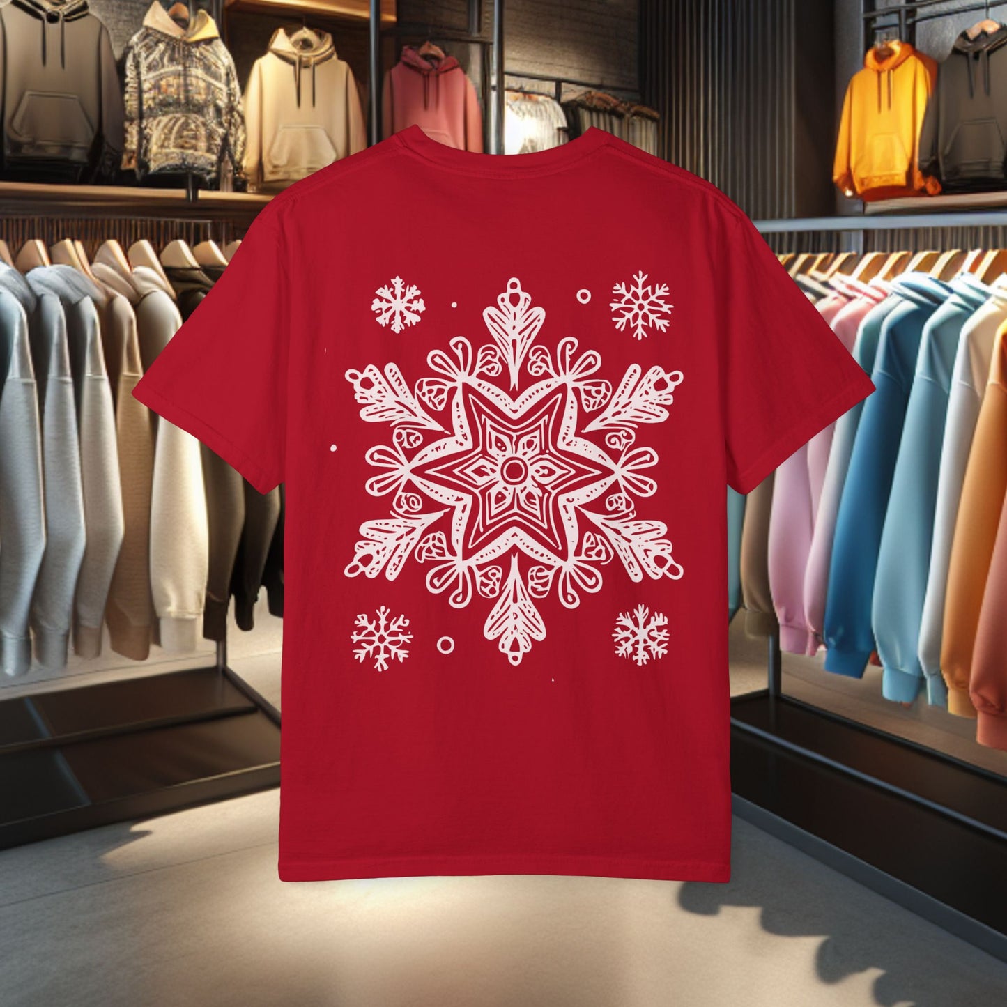 Scatting Snowmen, T-Shirt - Snowman Lover's Gift