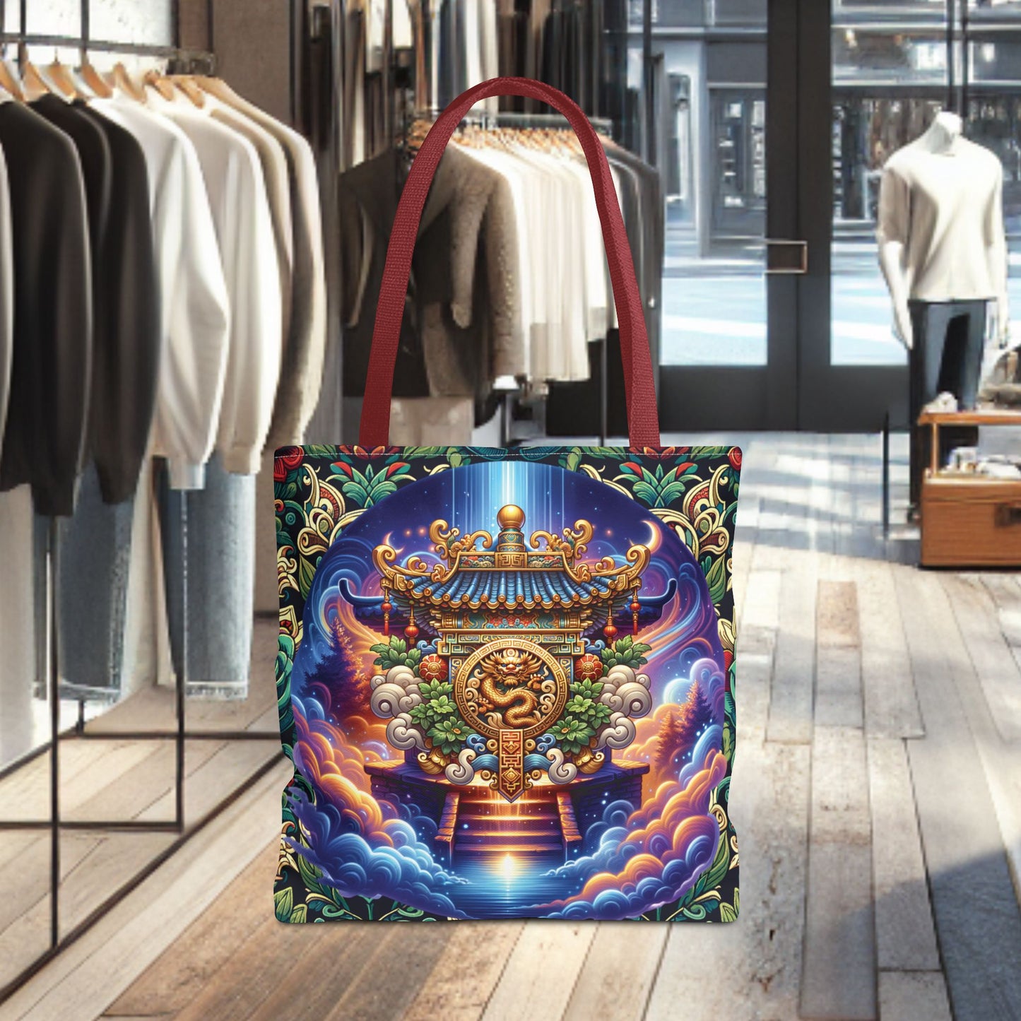 Mystic Temple Tote Bag