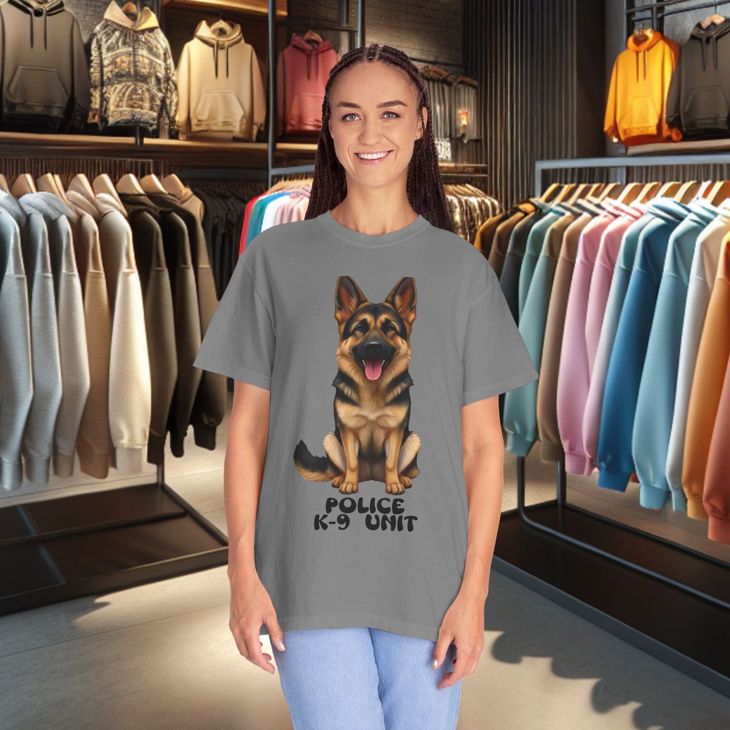 Police K-9 Unit German Shepherd T-Shirt