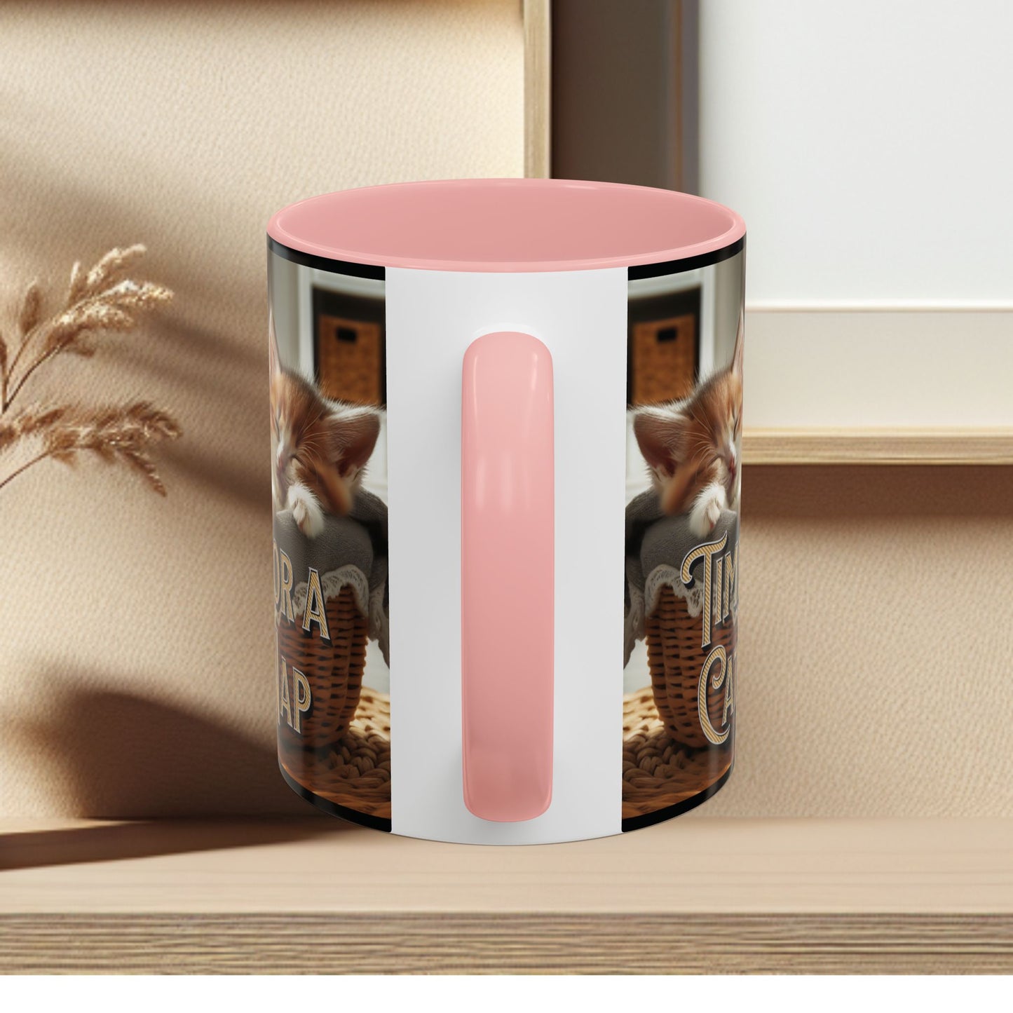 Coffee Mug - Time for a Cat Nap Accent (11, 15oz)