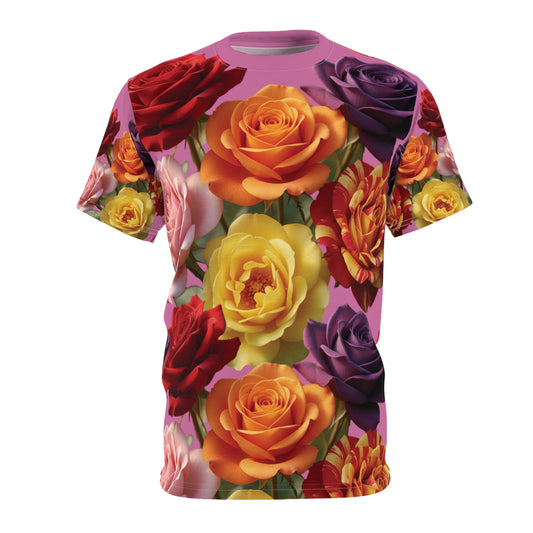 Roses of Color Tee-Shirt — Beautifully Awesome Roses Tee
