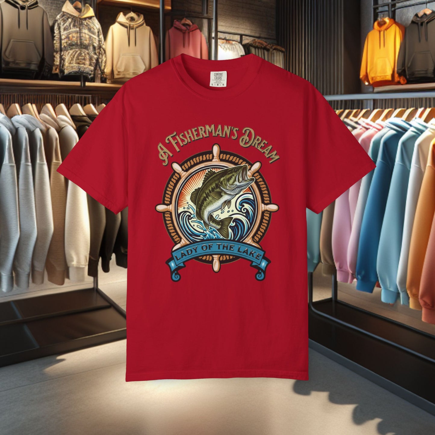Lady of the Lake T-Shirt — A Fisherman's Dream Graphic Tee