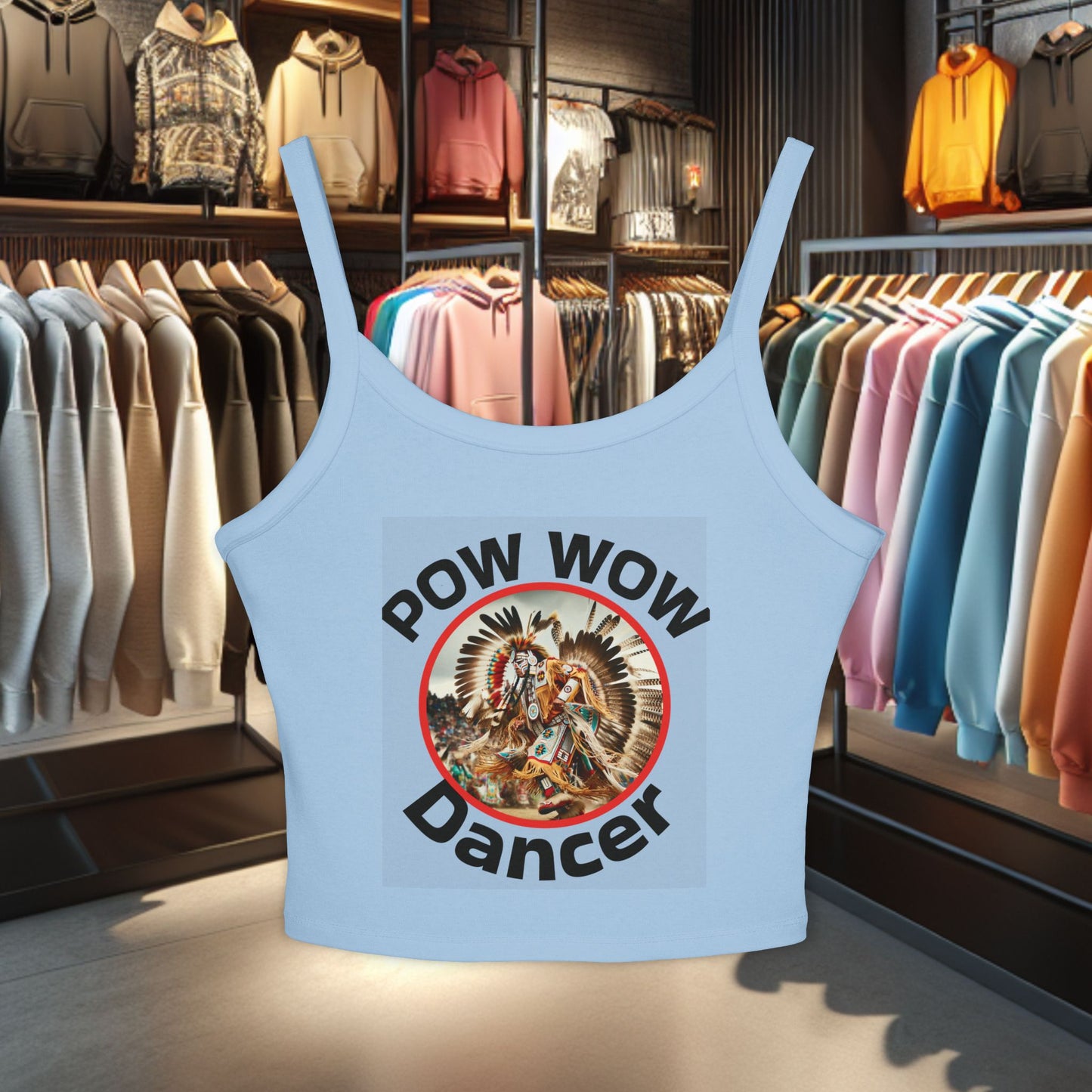 Women's Tank Top - Native POW - WOW Design