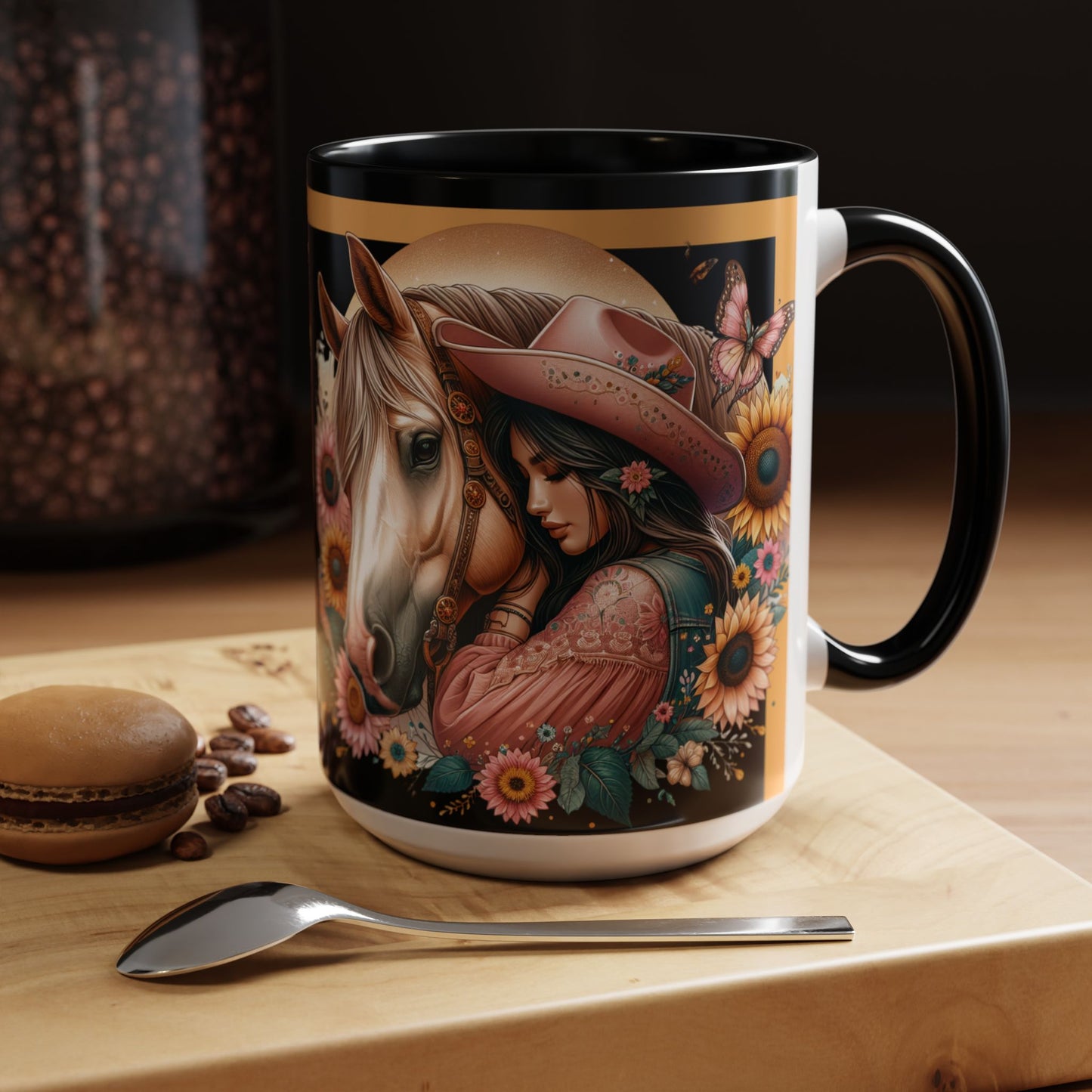 Coffee Mug Cowgirls and they're Horses