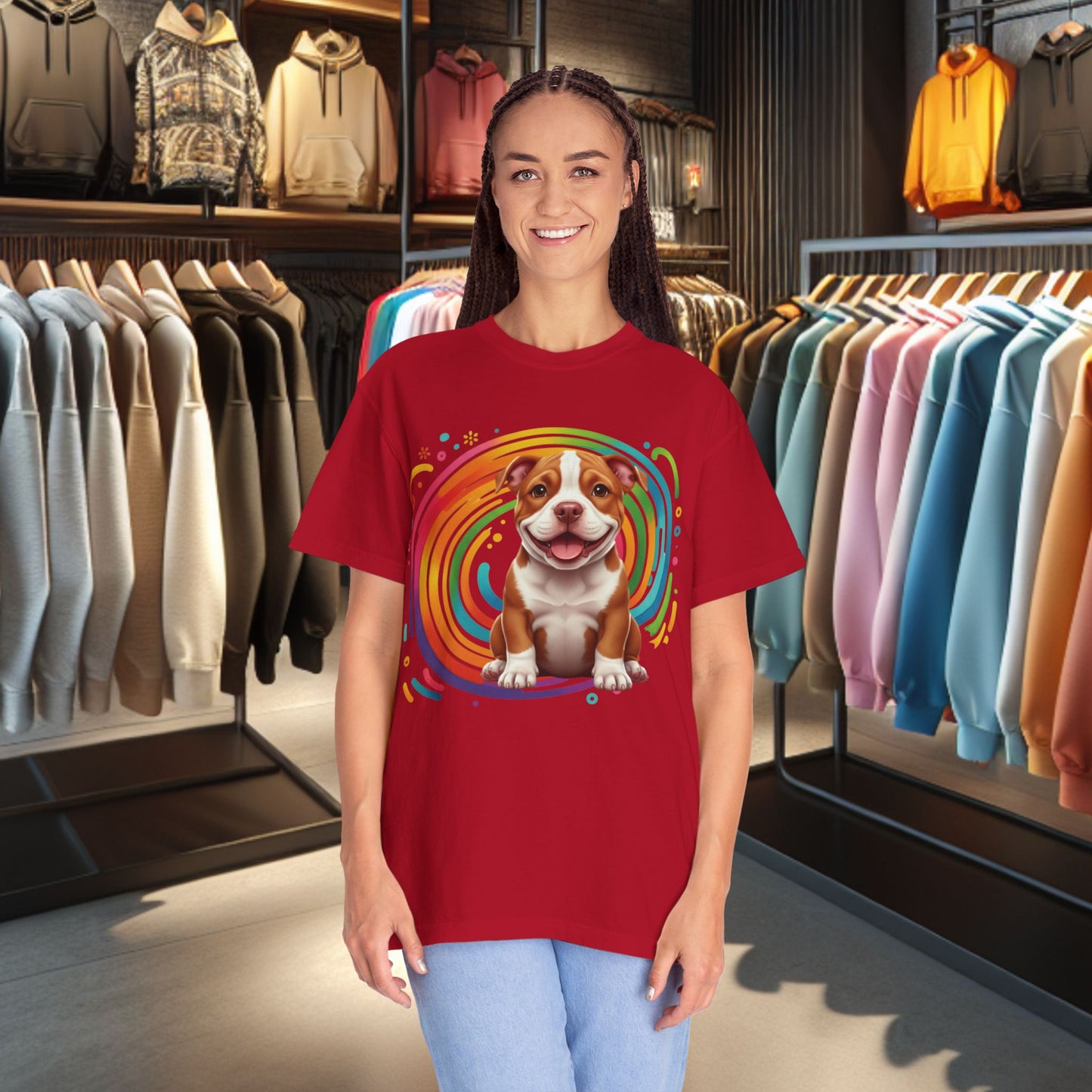 Bulldog Graphic T-Shirt — Vintage Dog Tee