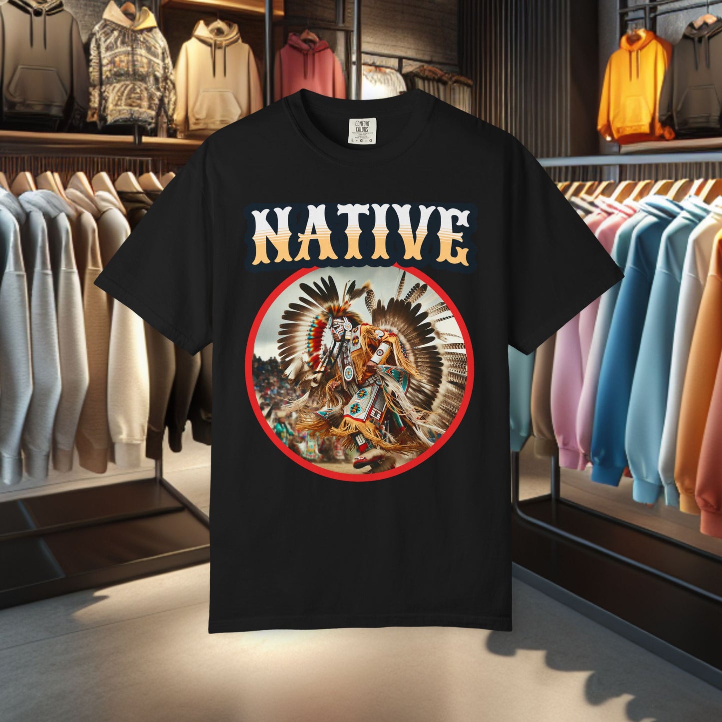 Unisex T-shirt - Native Dancer - Tee Shirt-