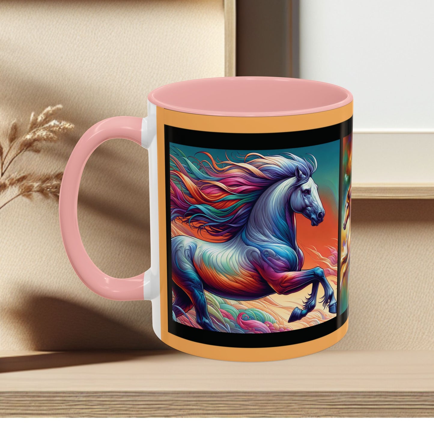 Coffee Mug Cloud Horses 11oz, 15oz