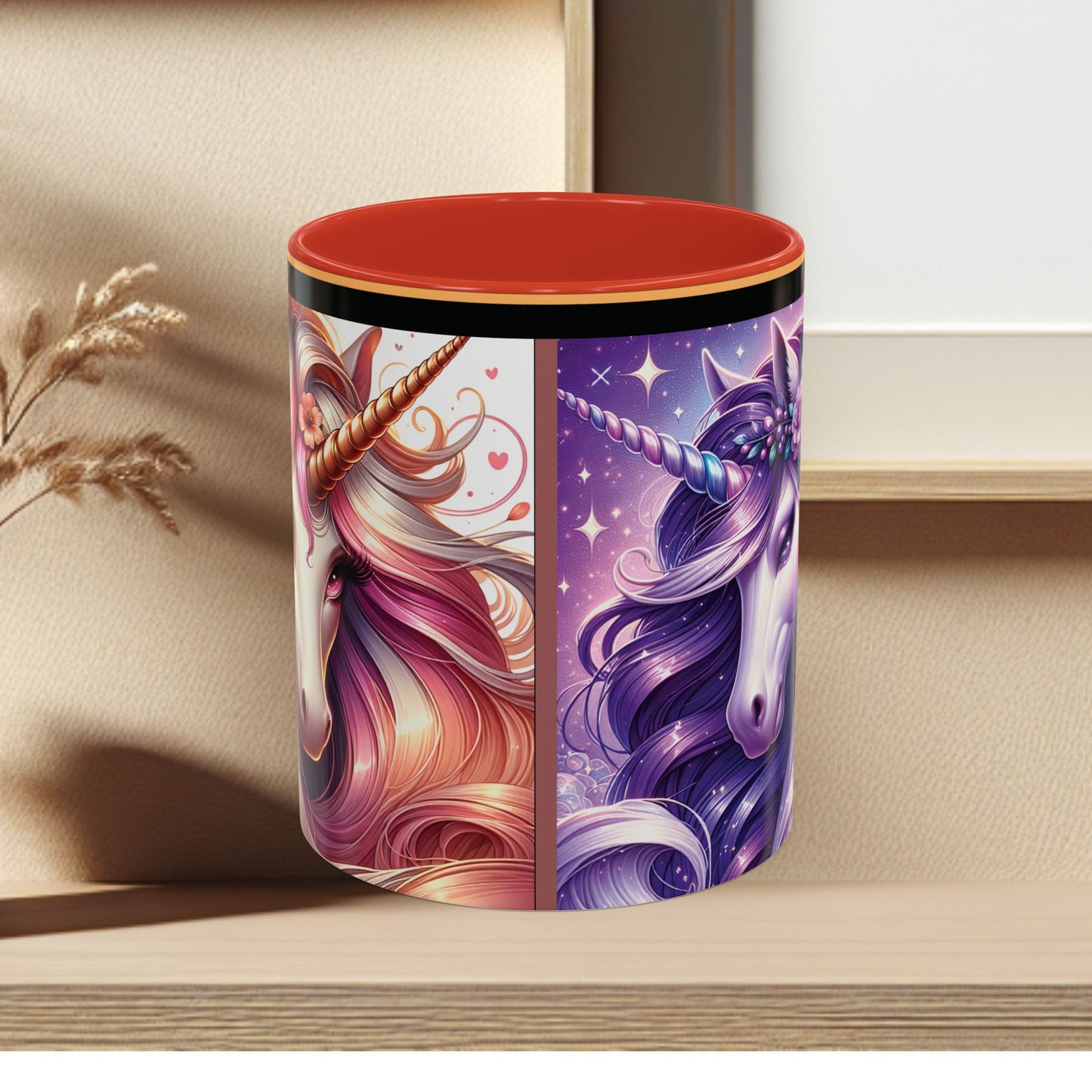 Mug Coffee Unicorns Night and Day - 11oz, 15oz