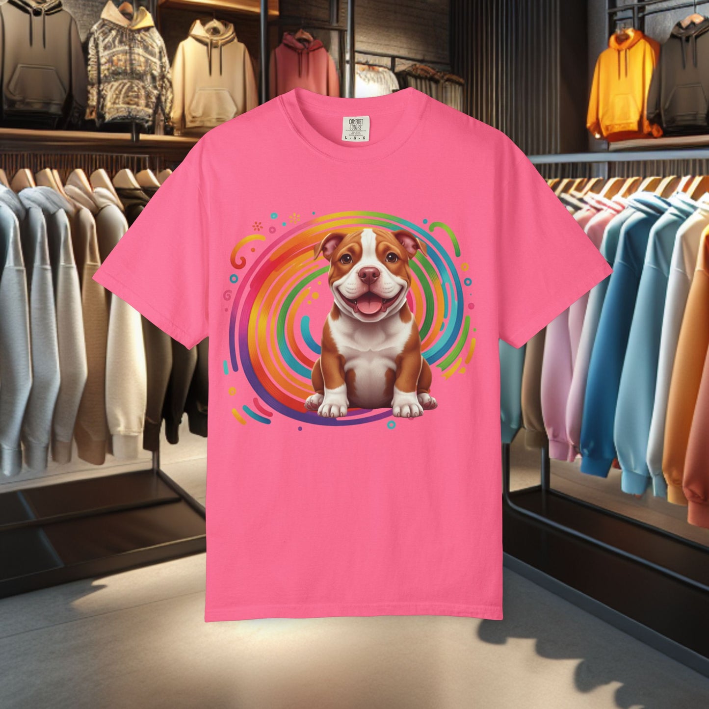 Bulldog Graphic T-Shirt — Vintage Dog Tee
