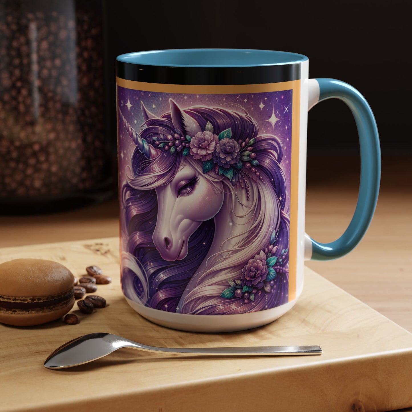 Mug Coffee Unicorns Night and Day - 11oz, 15oz