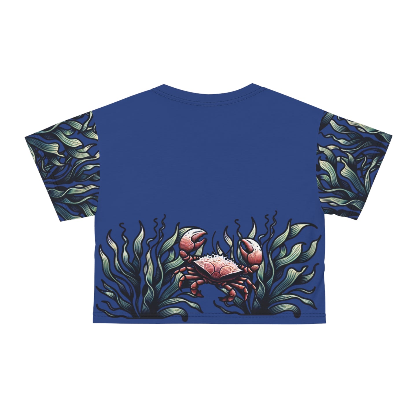 Dolphins at play - Women's Crop Tee