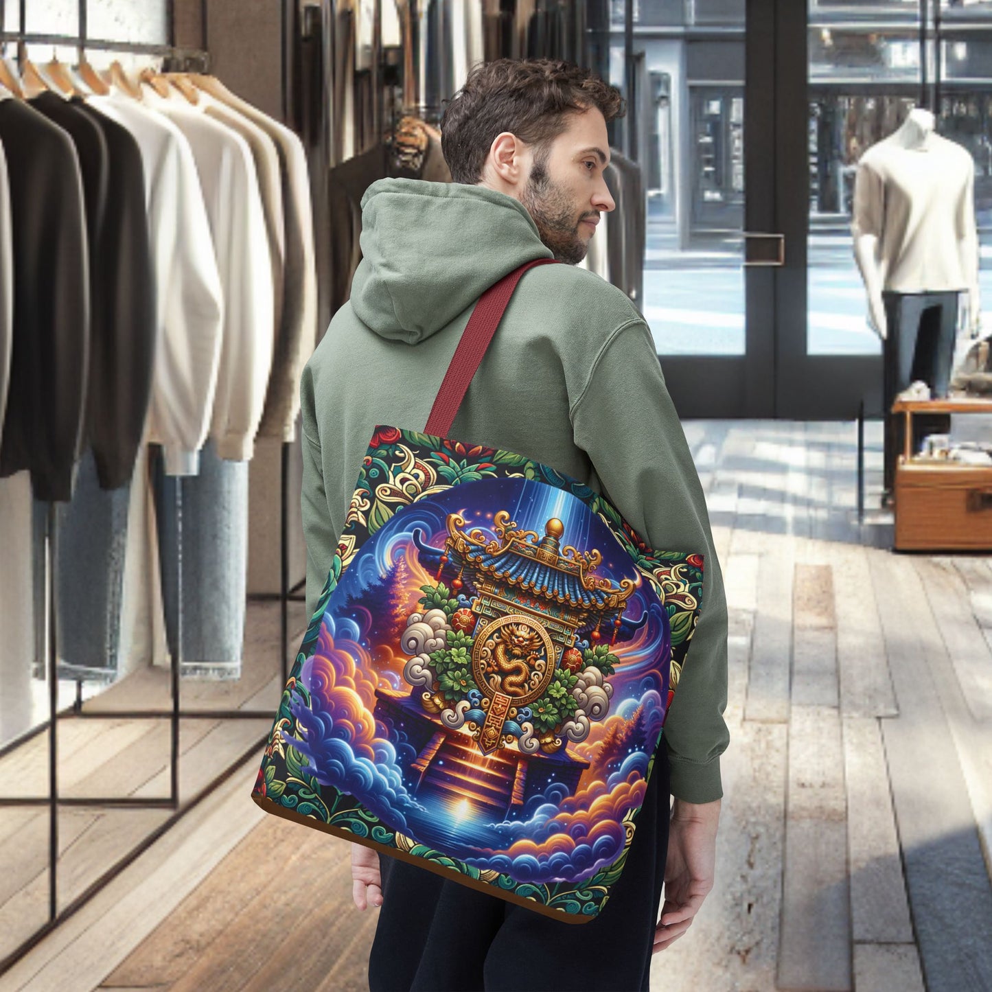 Mystic Temple Tote Bag