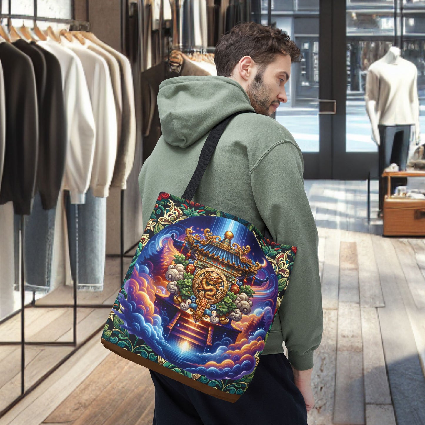 Mystic Temple Tote Bag