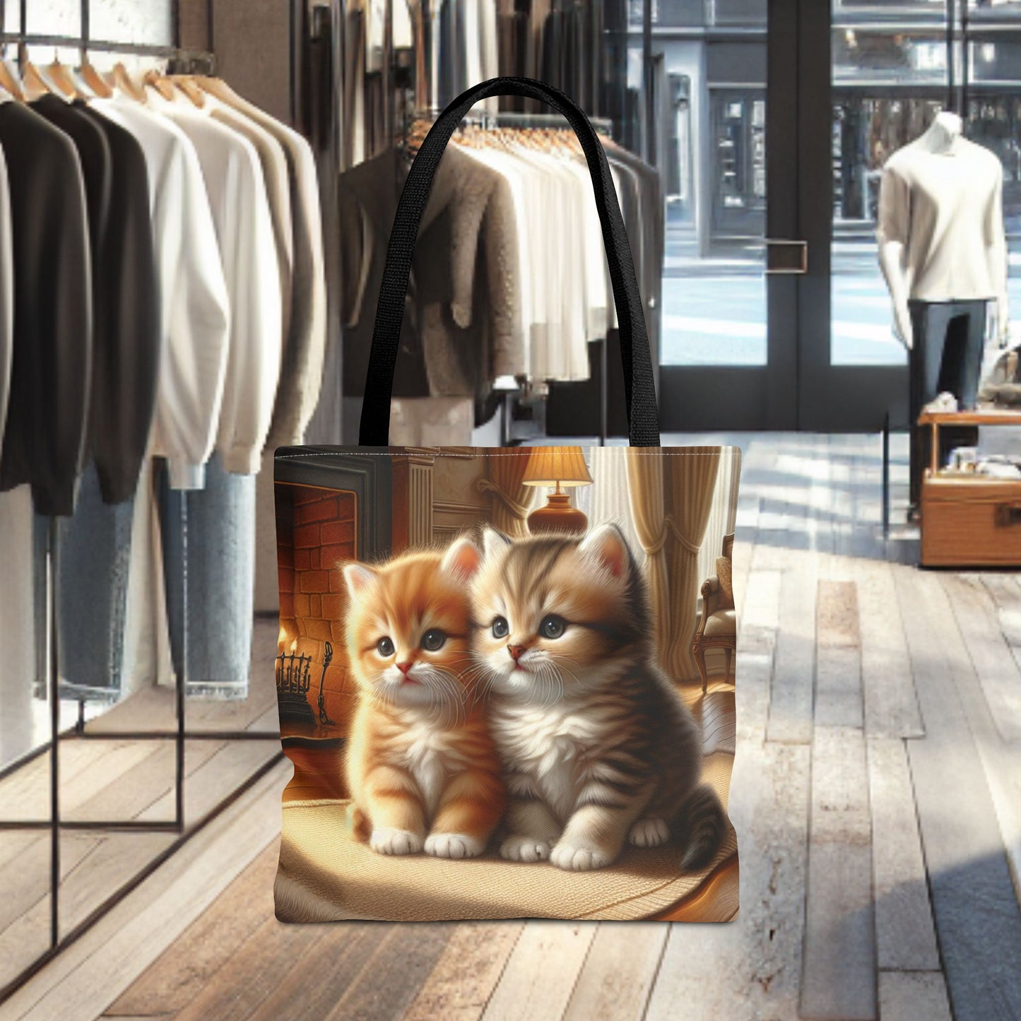 Tote Bag - Kittens - Tote Bag (AOP)