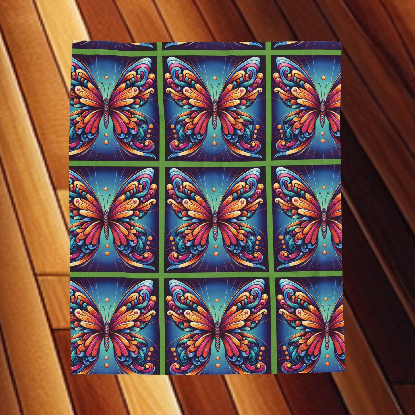 Butterfly Velveteen Plush Blanket