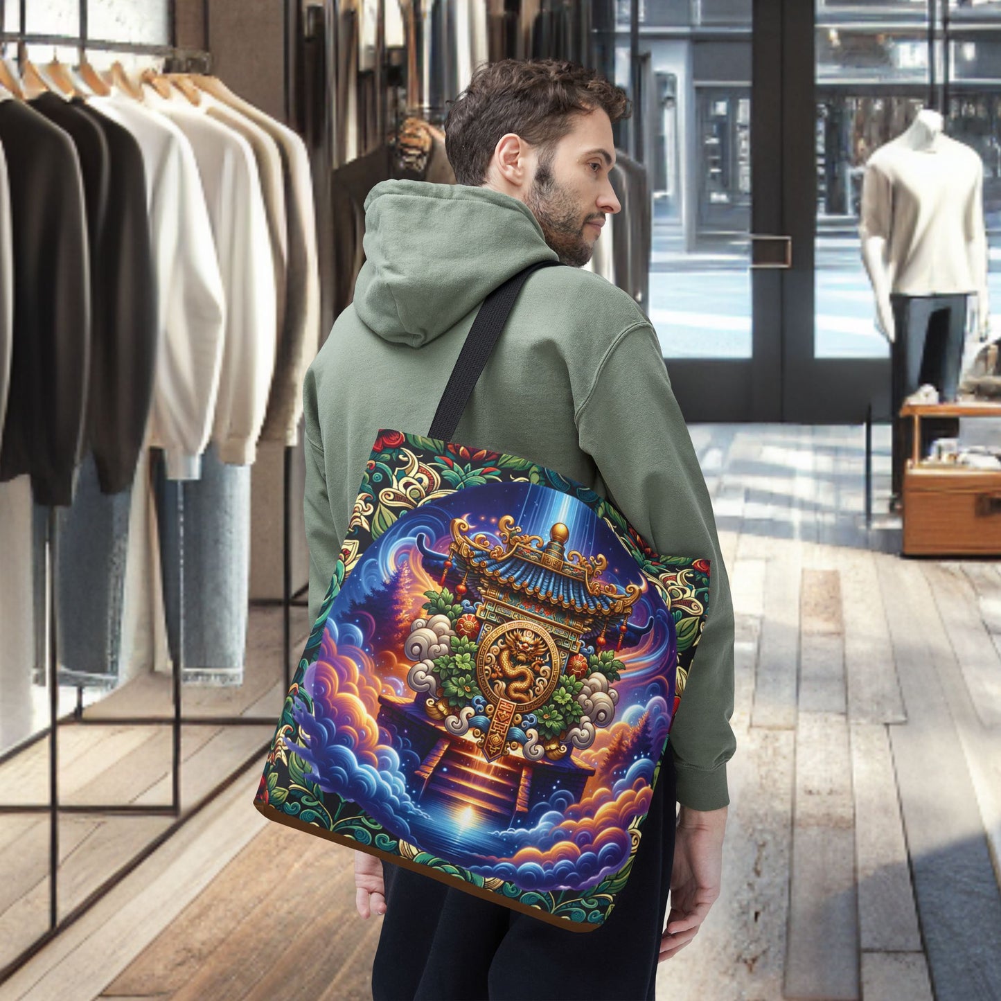 Mystic Temple Tote Bag