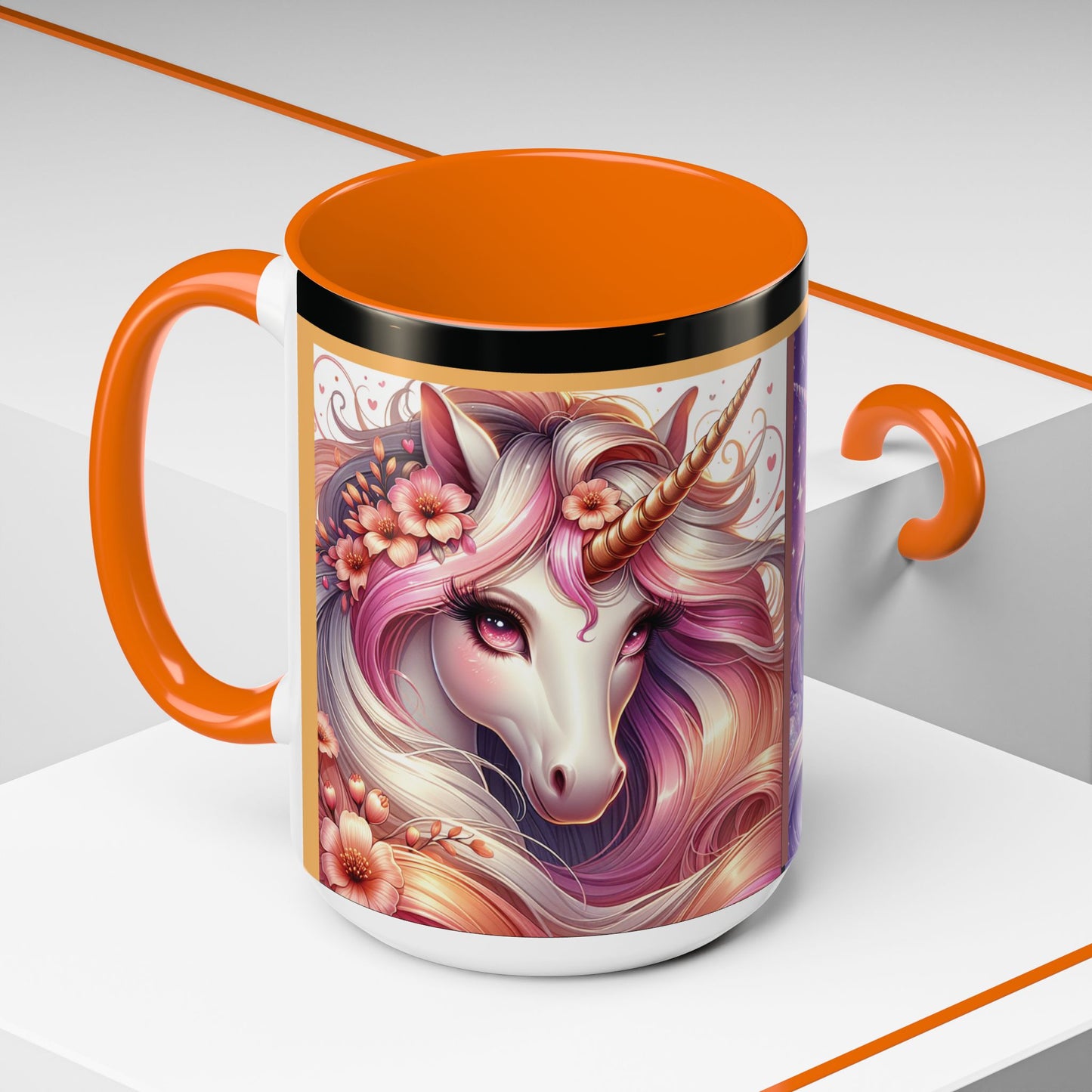 Mug Coffee Unicorns Night and Day - 11oz, 15oz