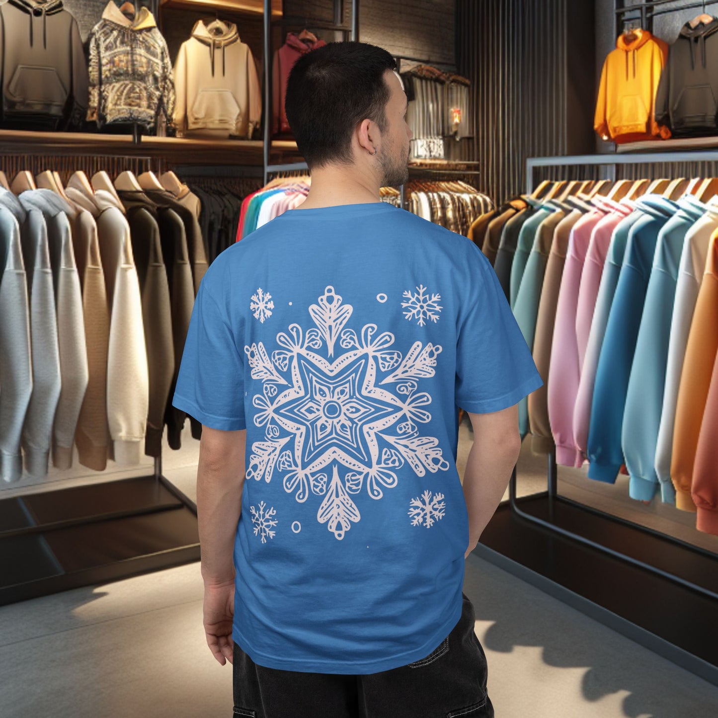 Scatting Snowmen, T-Shirt - Snowman Lover's Gift