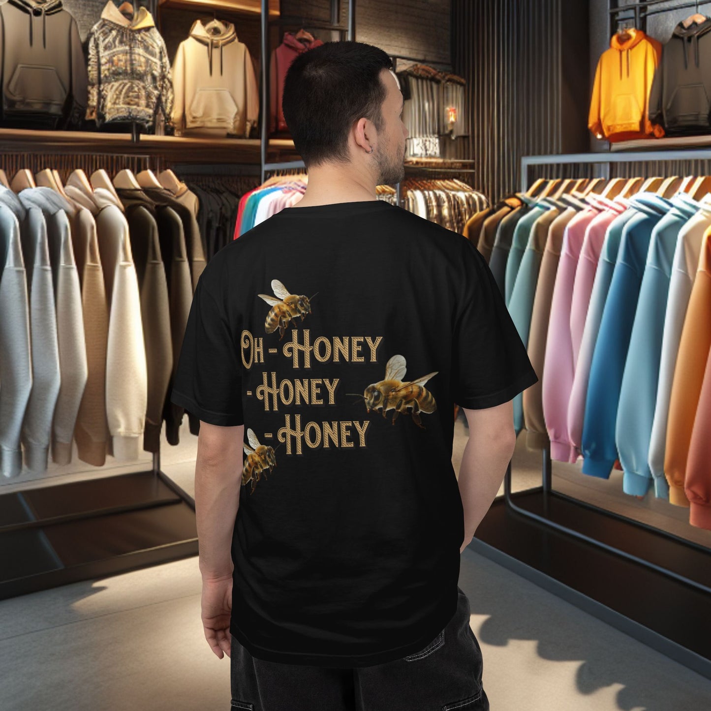 Bee Honey T-Shirt — "Sweet Things Are Made By Bees" Graphic Tee