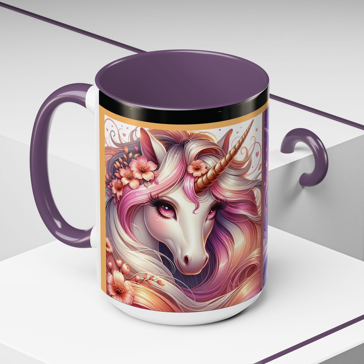 Mug Coffee Unicorns Night and Day - 11oz, 15oz
