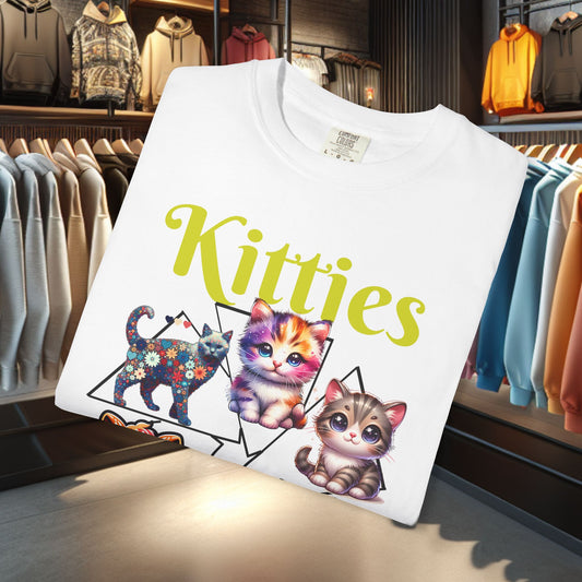 Kitties Unisex T-Shirt - Cat Lover's Gift, Cute Cats