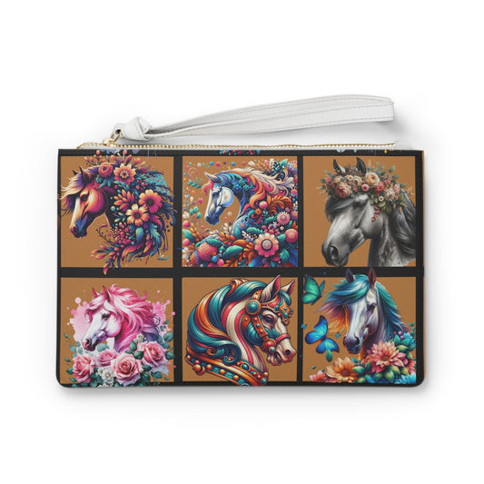 Horse Clutch Bag