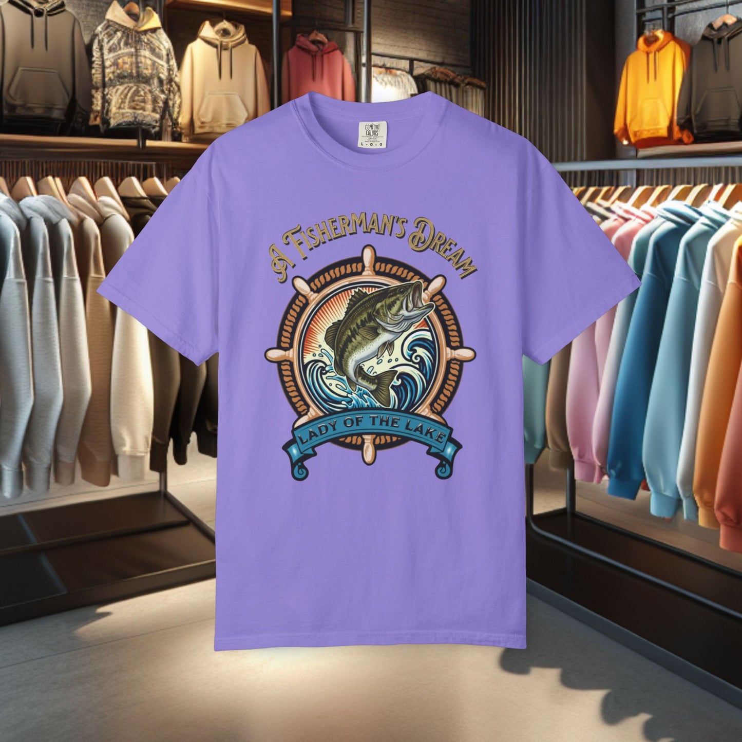 Lady of the Lake T-Shirt — A Fisherman's Dream Graphic Tee
