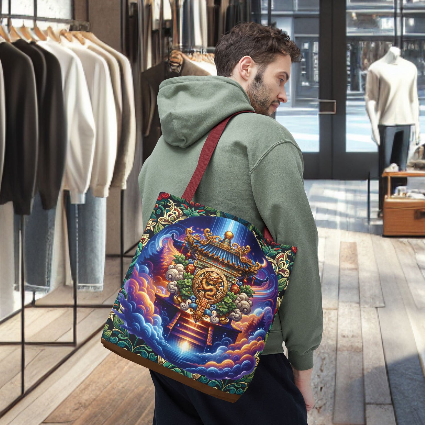 Mystic Temple Tote Bag