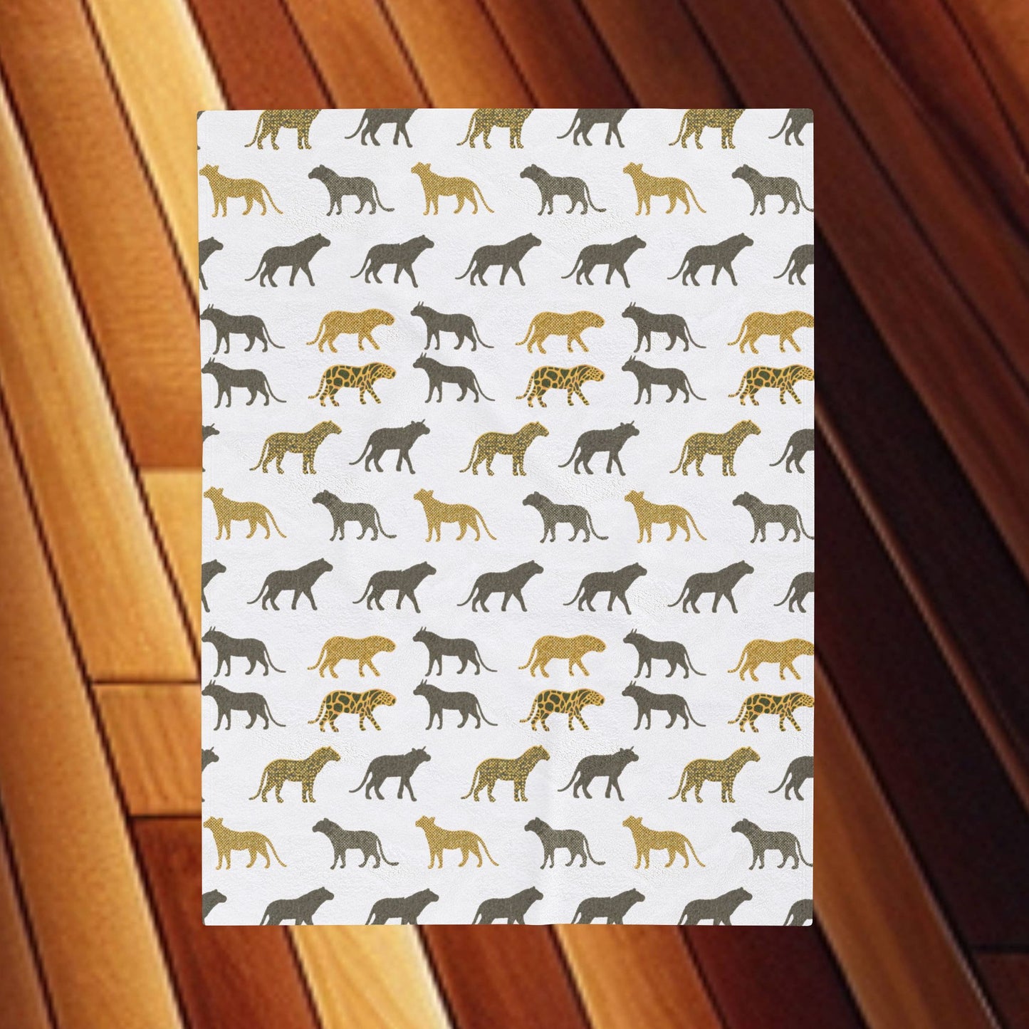 Animal Print Velveteen Plush Blanket