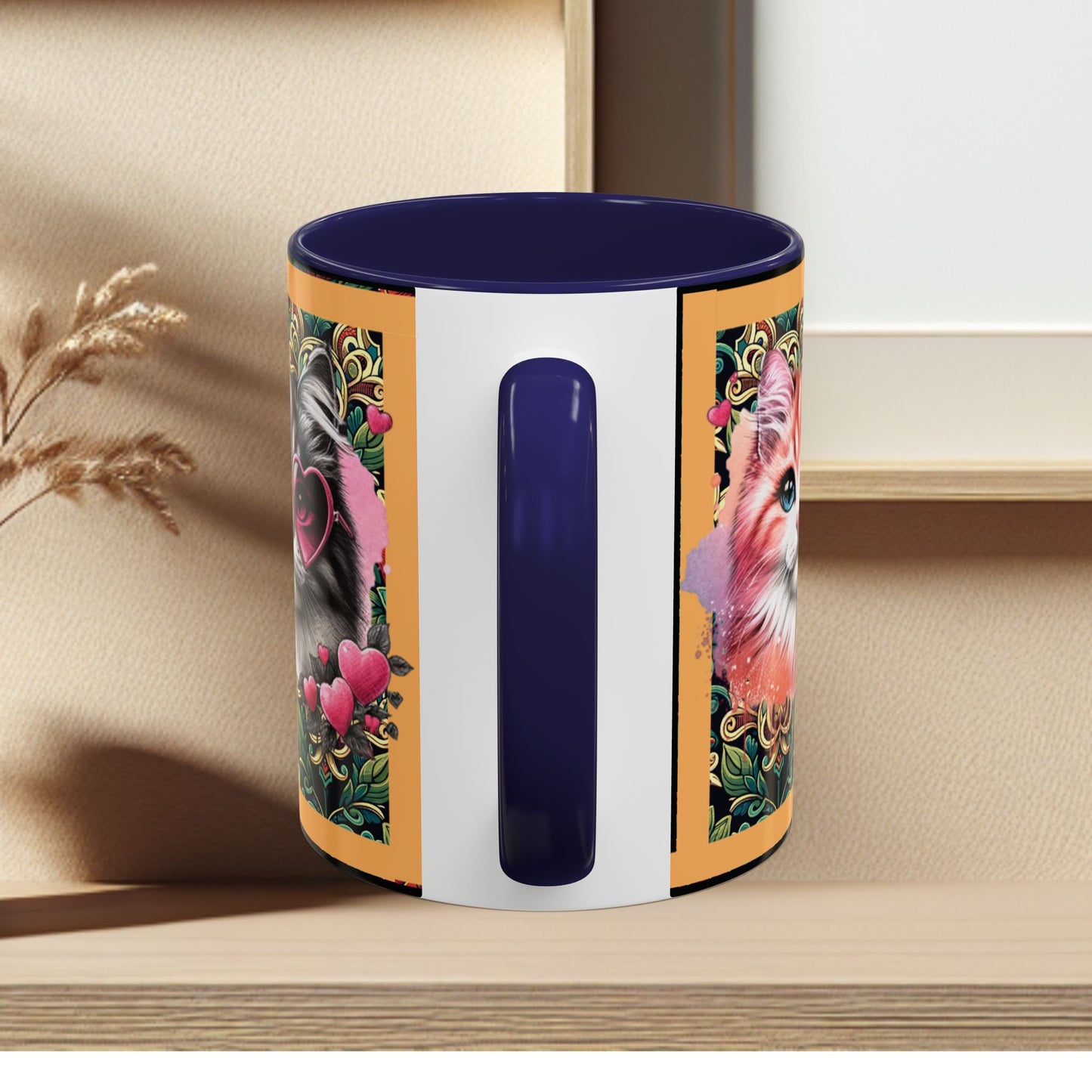 Coffee Mug Kittens Friends