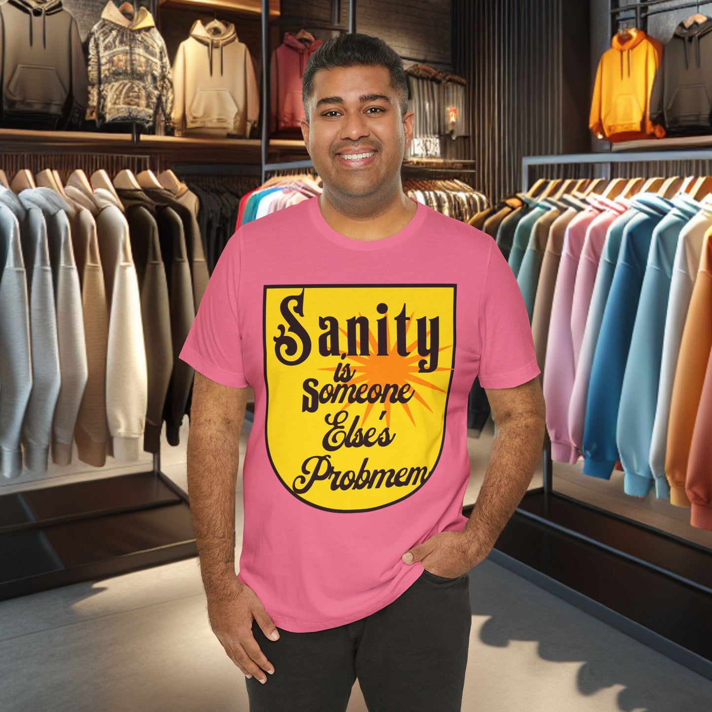 Funny Sanity Unisex Tee