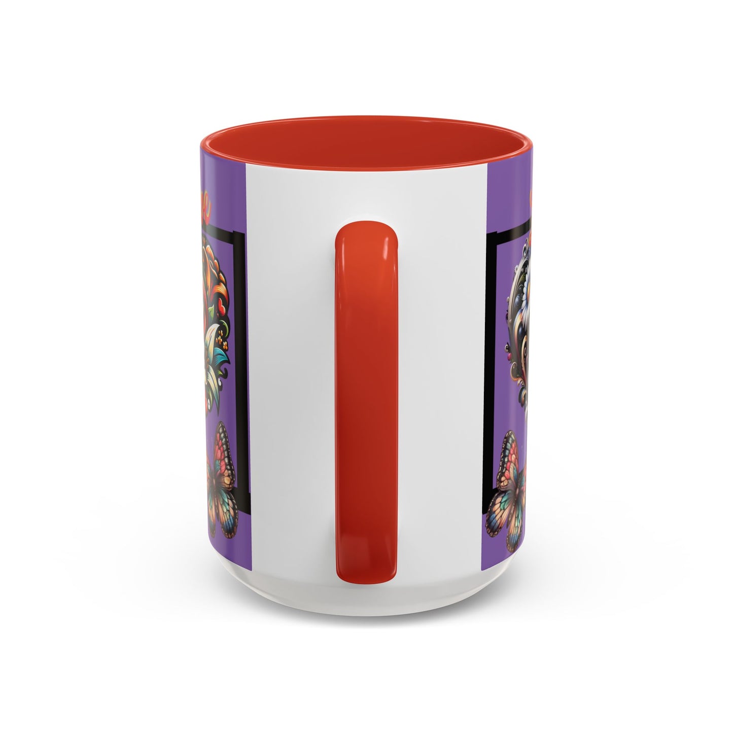 Love Coffee Mug - Vibrant Heart & Horse- Design, 11oz & 15oz