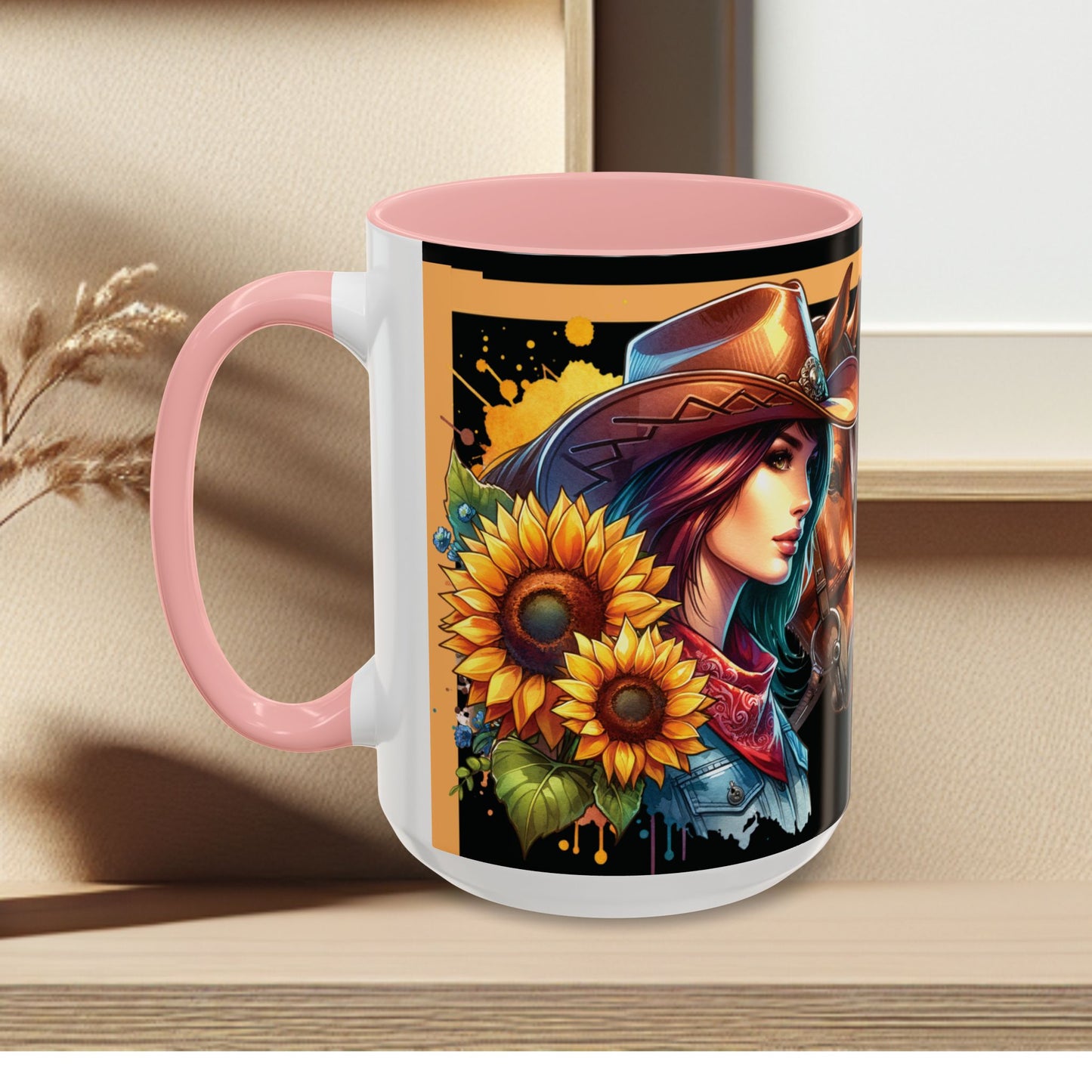 Coffee Mug Cowgirls and they're Horses