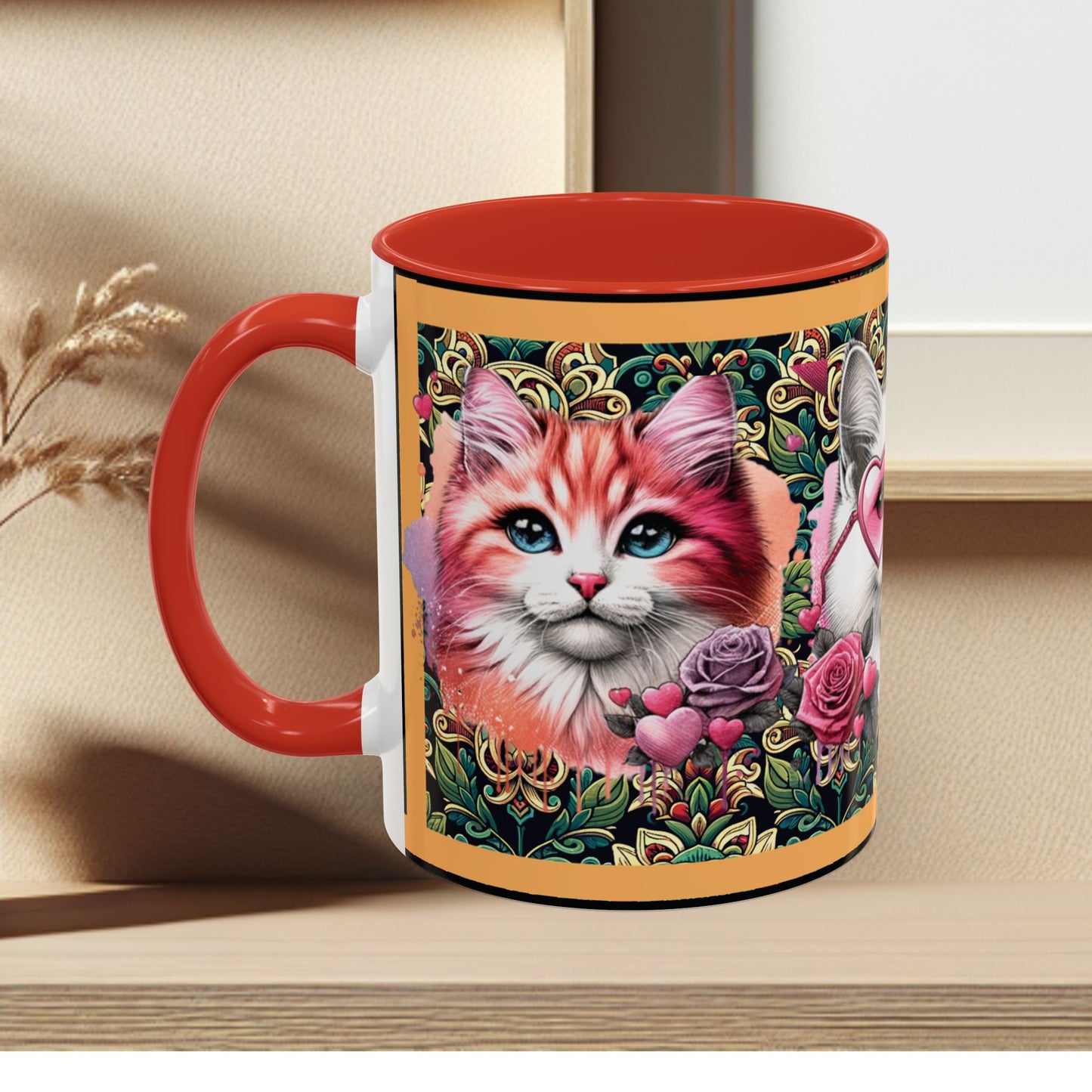 Coffee Mug Kittens Friends