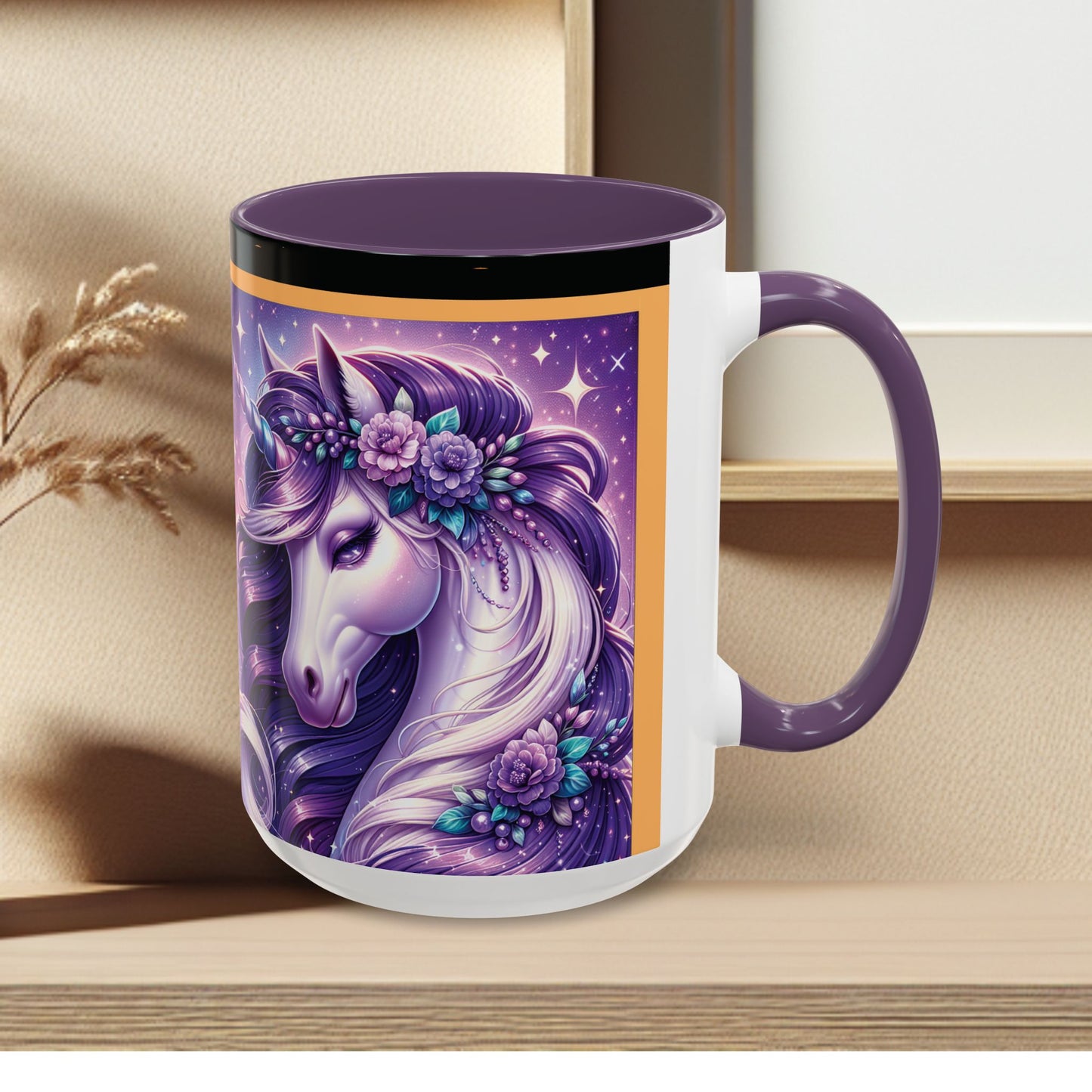 Mug Coffee Unicorns Night and Day - 11oz, 15oz