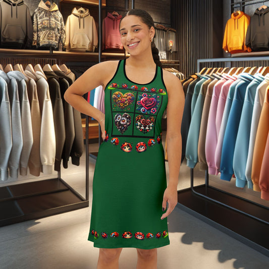 Ladybug Green Dress