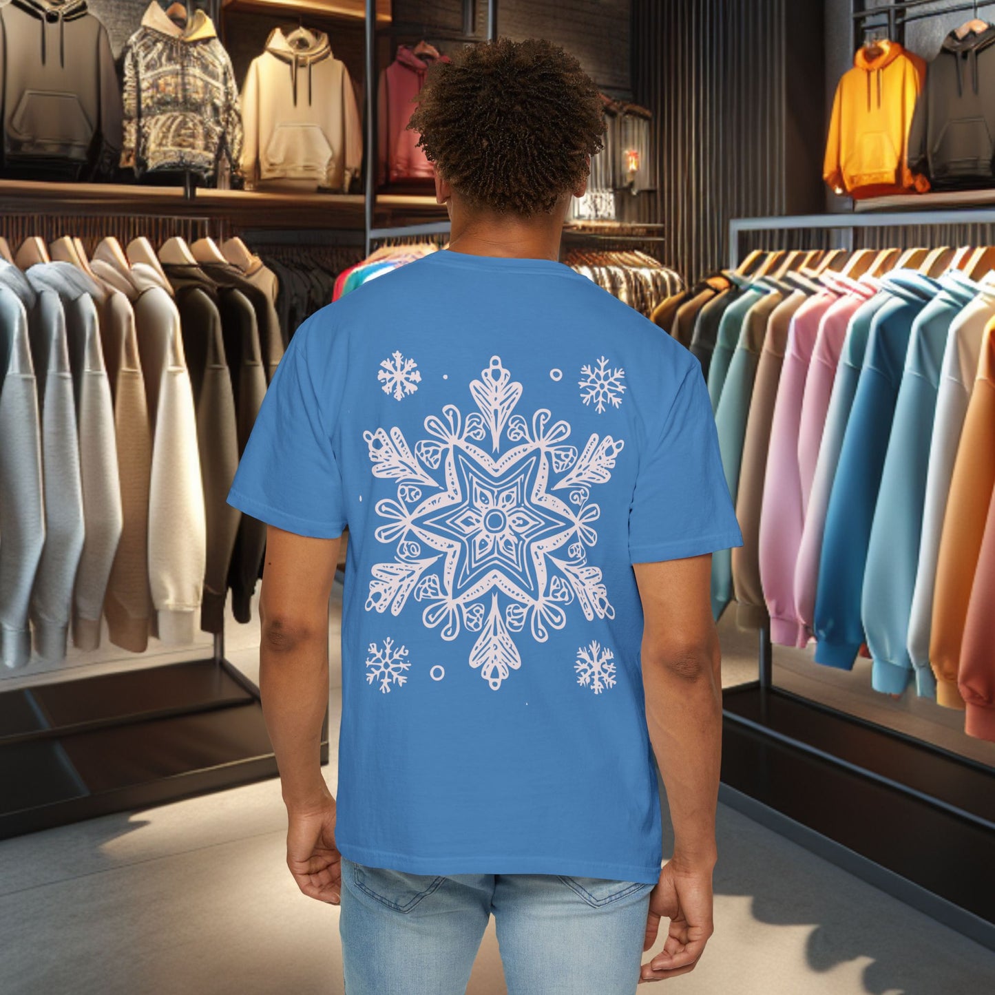 Scatting Snowmen, T-Shirt - Snowman Lover's Gift