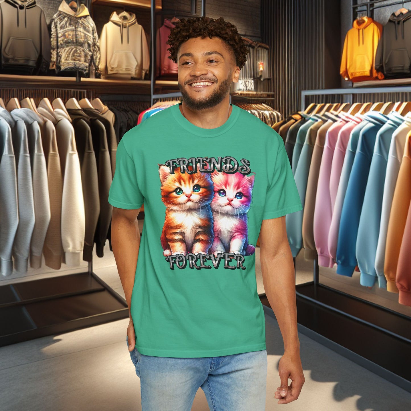 Cat Graphic T-shirt
