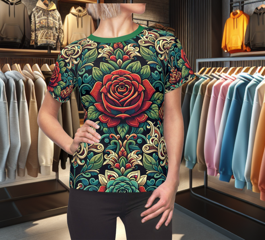 Jungle Rose - Floral Women's Tee