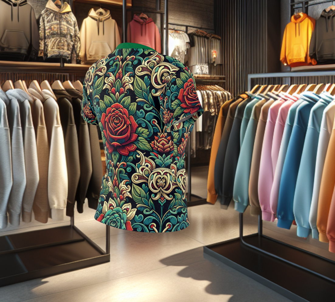 Jungle Rose - Floral Women's Tee