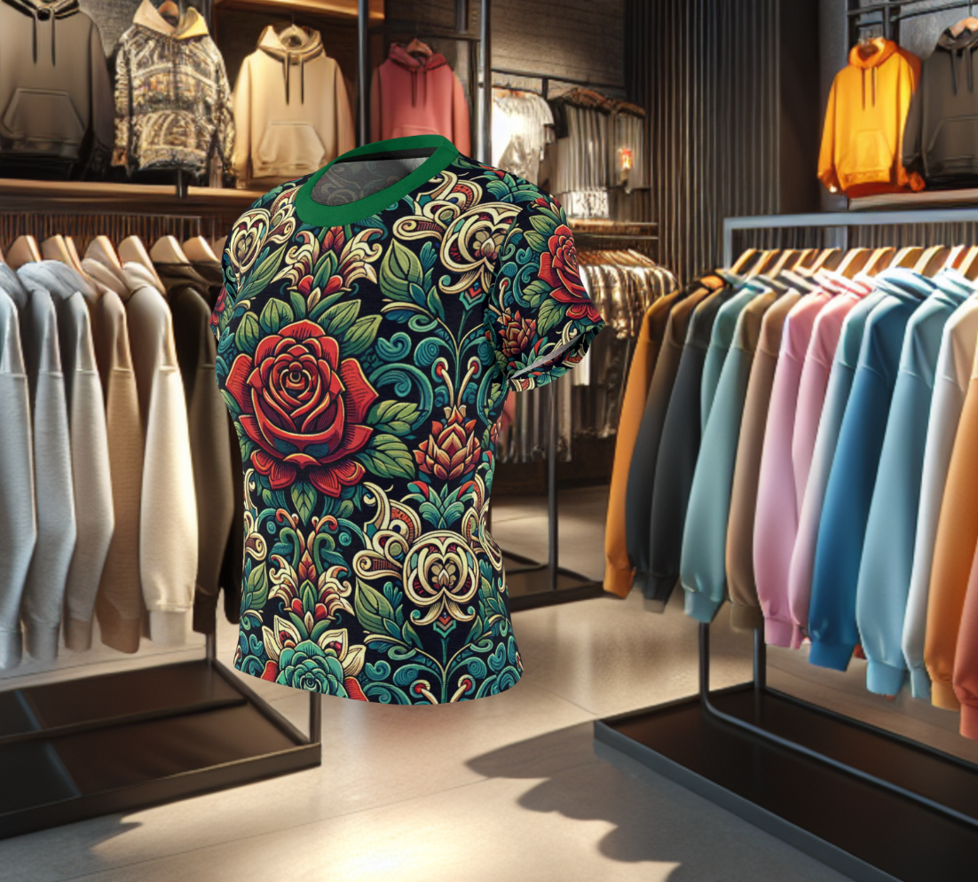 Jungle Rose - Floral Women's Tee