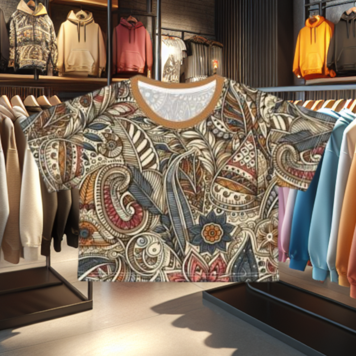 Bohemian Women's Crop Tee