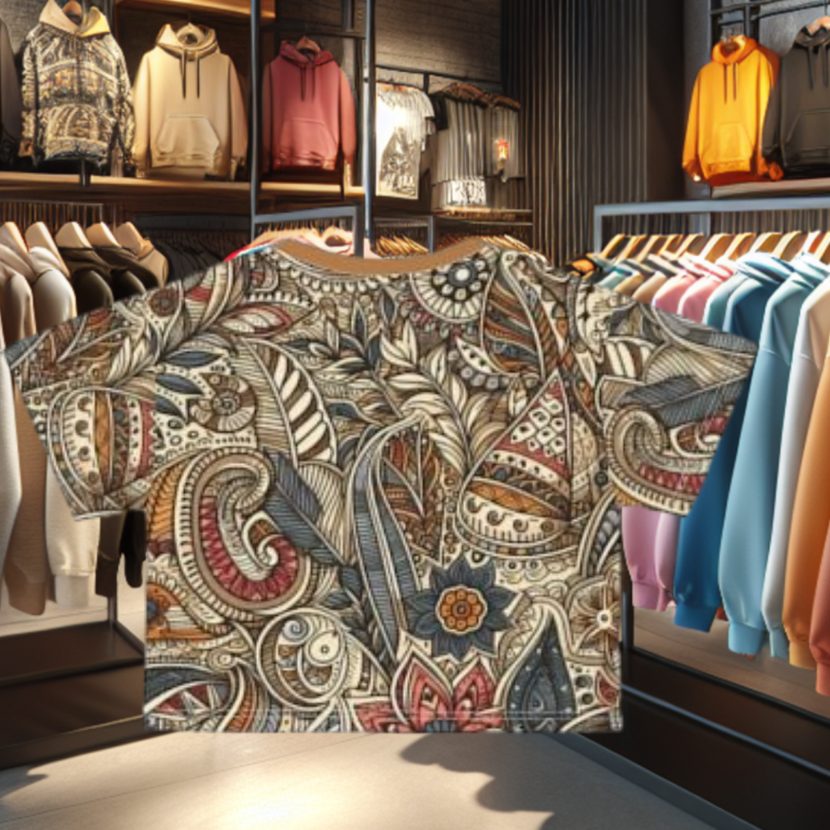 Bohemian Women's Crop Tee