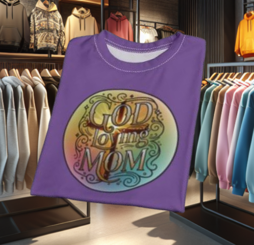 God Loving Mom Tee — Christian Mother's Day Gift