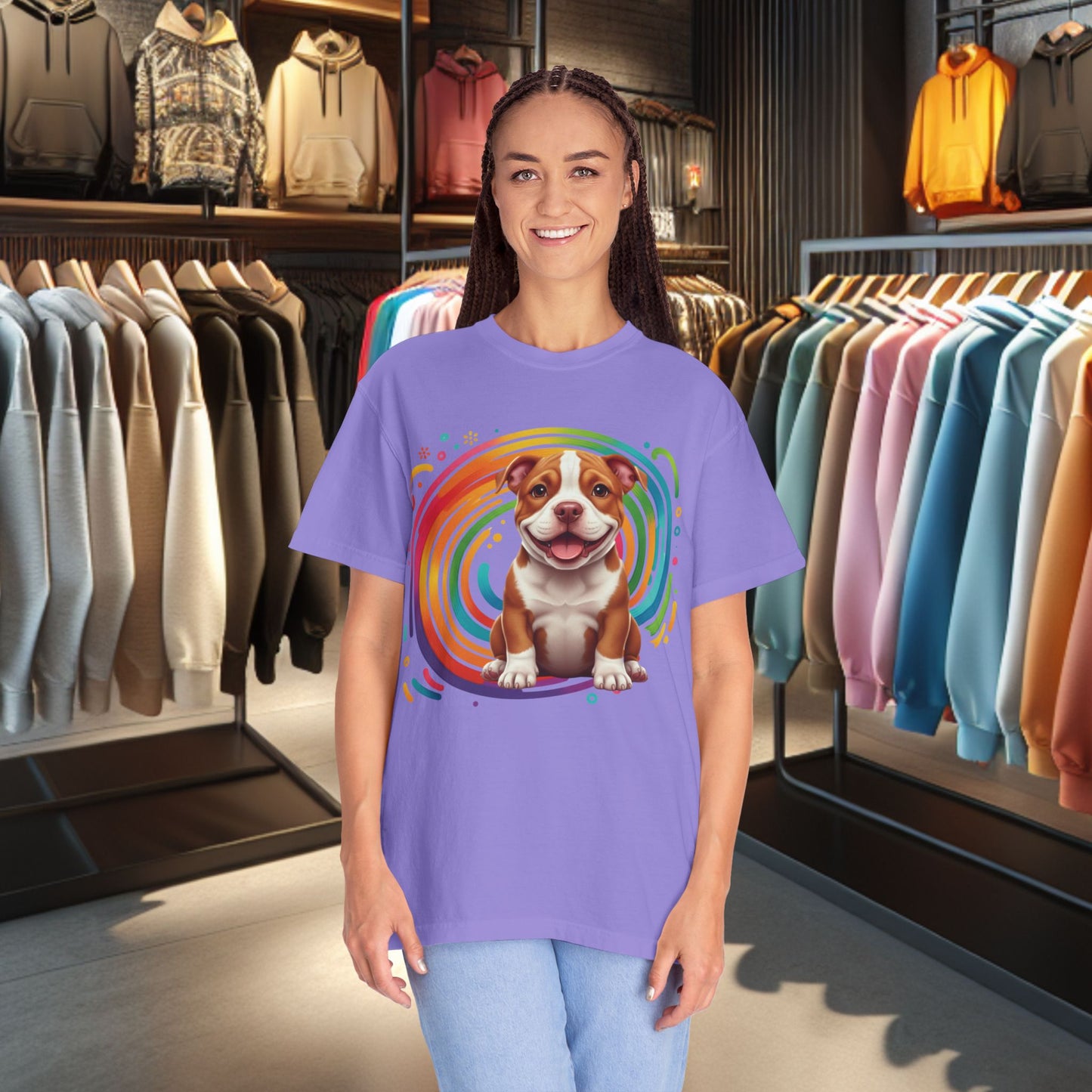 Bulldog Graphic T-Shirt — Vintage Dog Tee